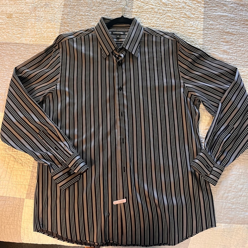 Express button down men’s dress shirt.